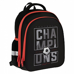 Ранец ArtSpace School Friend Light "Champions" 35*29*12см, 2 отделения, 2 кармана, анатомическая спинка