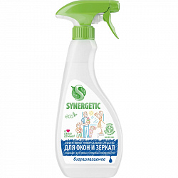 Средство для стекол и зеркал Synergetic  500мл триггер