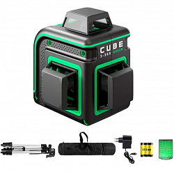Уровень лазерный ADA CUBE 3-360 GREEN Professional Edition