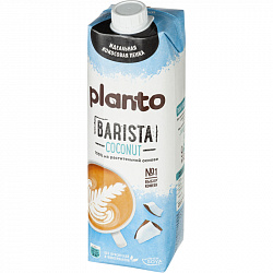 Напиток растительный Planto Barista кокосовый с соей 1,3% 1л