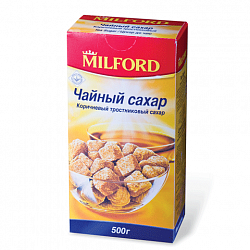Сахар-рафинад Milford тростниковый, 0.5 гр картонная упаковка