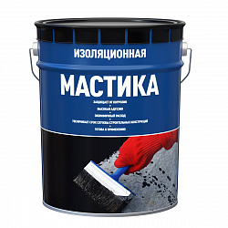 Мастика битумная Старт, изоляционная, черная, 19 кг