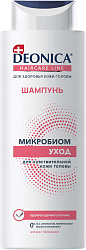 DEONICA Шампунь для волос Микробиом уход, 380 мл