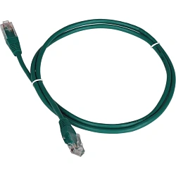 Патч-корд TWT TWT-45-45-1.5-GN UTP кат.5e, 1.5 м, зеленый