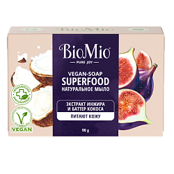 BioMio BIO-SOAP RU-CIS(22) Натуральное мыло. Инжир и кокос, 90 г