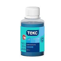Колер паста Текс Универсал №6, синяя, 0,1 л