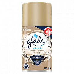 Сменный баллон 269 мл GLADE "Ванильные мечты" для автоматических освежителей, 864987