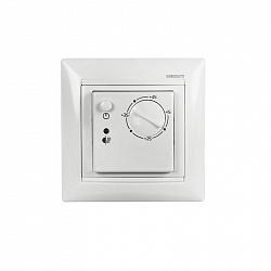 Терморегулятор механический RX-308B белый REXANT (совместим с Legrand серии Valena)