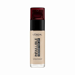 Тональный крем L'Oreal Infaillible Свежий Тон 24ч, №15 Фарфоровый 30 мл