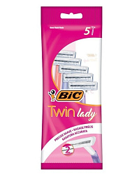 Станок для бритья одноразовый Bic Twin Lady 5 шт