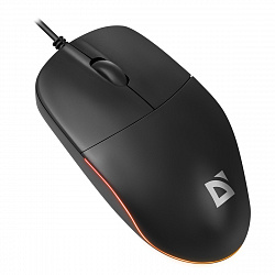 Мышь Defender Azora MB-241, USB, черный, 2btn+Roll