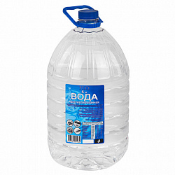 Вода дистиллированная 5л, ш/к 01064
