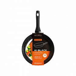 Сковорода Scovo Hi-Black, с антипригарным покрытием, 26 см