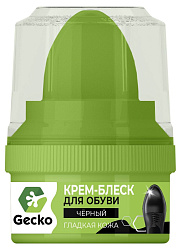 HOMEX Gecko Крем блеск для обуви, 60мл черный