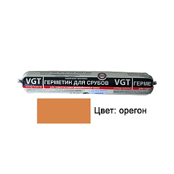 Акриловый герметик для срубов VGT, 0,9 кг, орегон