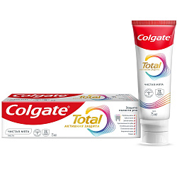 COLGATE Зубная паста TOTAL Чистая мята 75мл