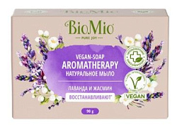 BioMio BIO-SOAP натуральное мыло. Жасмин и эфирное масло Лаванды, 90 г.