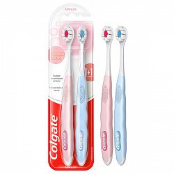 COLGATE 1+1шт Зубная щетка Cushion Clean мягкая