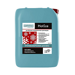 Противоморозная добавка для бетона Cemmix HotIce, 10 л