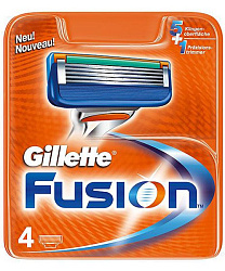 GILLETTE Кассеты FUSION (4шт.)