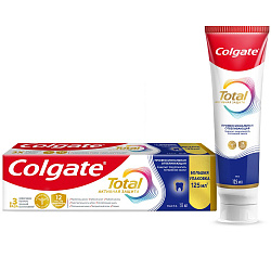 COLGATE Зубная паста TOTAL Профессионал. Чистка Отбеливающая 125мл