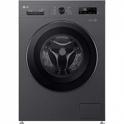 Стиральная машина LG F2Y1WS6J кл.:A фронт. макс.:6.5кг темно-серый инвертер
