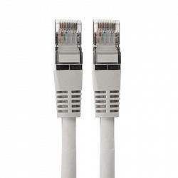 Rexant Пaтч-корд F/UTP, категория 6, RJ45-RJ45, экранированный, PVC серый, 5м