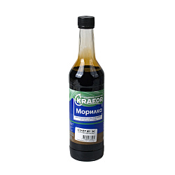 Морилка неводная Krafor, для тонирования и защиты деревянных изделий, 0,5 л, орех