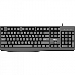 Клавиатура Acer OKW301 черный USB (ZL.KBDCC.01A)