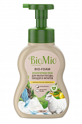 BIOMIO 350мл Пена для мытья посуды Bio-Foam Лемонграсс
