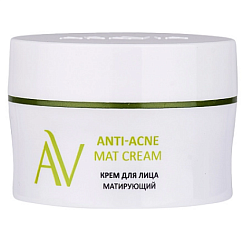 ARAVIA Laboratories Крем для лица матирующий Anti-Acne Mat Cream, 50 мл