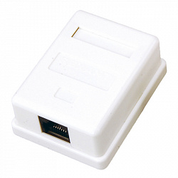 Rexant Рoзетка компьютерная внешняя, 1-порт RJ-45 (8P8C), UTP неэкранированная, категория 5e