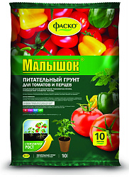 Грунт для томатов и перцев Фаско Малышок, 10 л