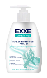 EXXE Гель для интимной гигиены Sensitive, 250 мл