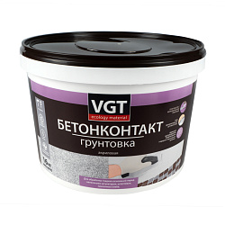 Грунтовка бетон-контакт VGT ВД-АК-0301, 16 кг