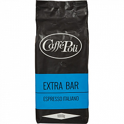 Кофе Caffe Poli Extra Bar в зернах, 1 кг.