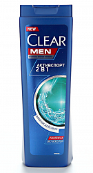 CLEAR MEN VITA ABE 400мл Шампунь для волос Актив Спорт