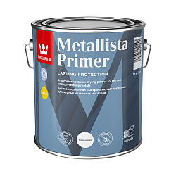 Грунтовка антикоррозийная Tikkurila Metallista Primer (Праймер), 2,5 л, бесцветная, база С