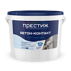 Грунтовка бетон-контакт Престиж, 12 кг