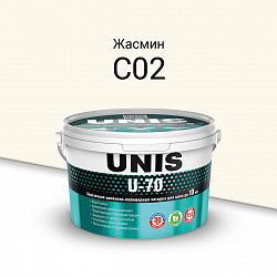 Затирка эластичная Unis U-70 С02, жасмин, 2 кг