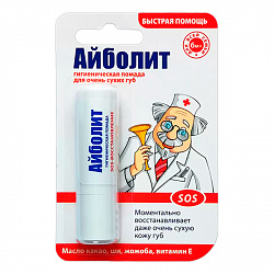 АЙБОЛИТ 2,8г Губная помада гигиеническая SOS-восстановление