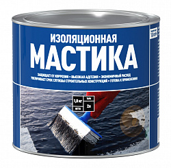 Мастика битумная Старт, изоляционная, черная, 2 л