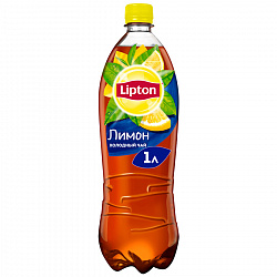 Холодный чай Lipton Лимон, 1 л