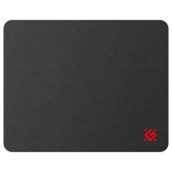 Коврик для мыши Defender Black One 200*250*2мм, ткань+резина