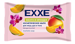 EXXE Косметическое мыло "Манго и орхидея" флоу-пак, 75г