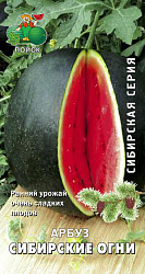 Семена Арбуз Сибирские огни Сибирская серия 15 шт Поиск