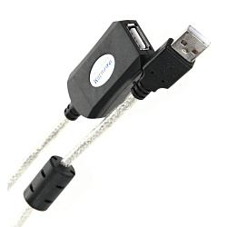 Кабель -адаптер VCOM(VUS7049-10M)USB2.0-repeater,&amp;lt;Am--&amp;gt;Af&amp;gt; 10м
