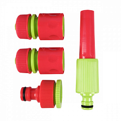Набор фитингов для шлангов Feona, 1/2", 4 предмета