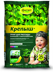 Грунт для рассады Фаско Крепыш, 25 л