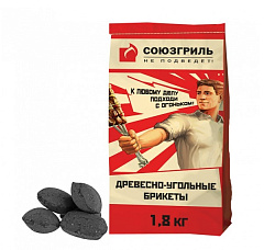 Древесно-угольные Союзгриль брикеты 1,8 кг